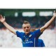 Signed photo of Jamie Vardy the Leicester City Footballer. 